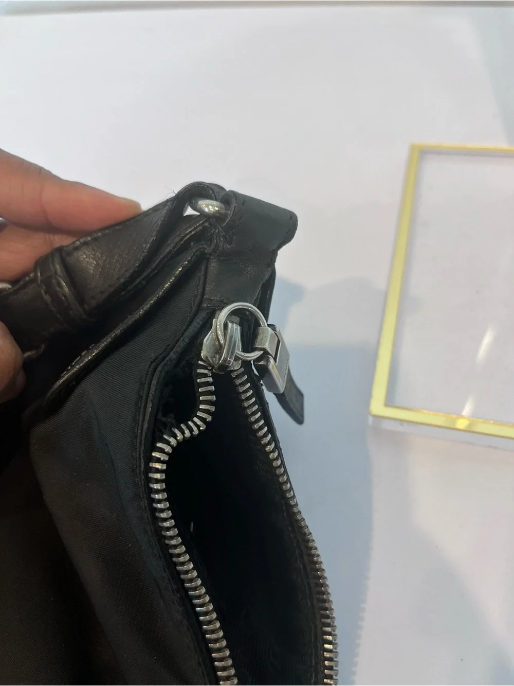 PRADA VINTAGE TESSUTO NYLON HOBO.